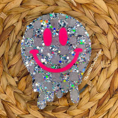 Disco Smile Face Car Freshie