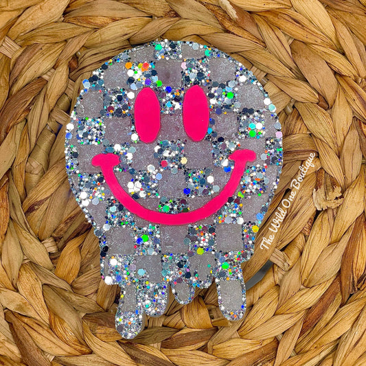 Disco Smile Face Car Freshie